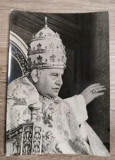 Papa Giovanni XXIII, Holy Card, Cartolina fotografica, Ed. ris. G.E.B. Roma
