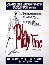 PLAYTIME (1973) 1 Poster A3