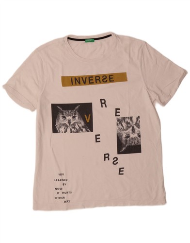 Shirt uomo benetton grafica - t-shirt,
