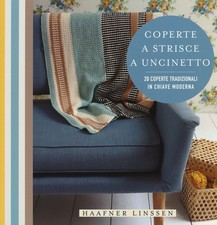 Coperte a strisce a uncinetto