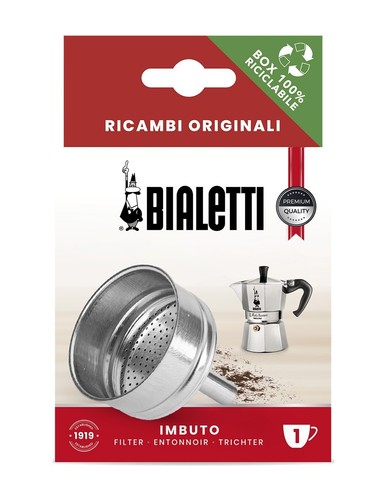 Filtro imbuto tz bialetti - filtro,
