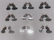 9 NUOVE PAIA CIONDOLI CHARMS