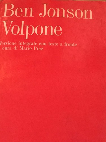Ben jonson volpone 1974 - 1974,