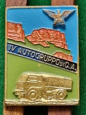 DISTINTIVO ALPINI ESERCITO ITALIANO "IV° AUTOGRUPPO DI CORPO D'ARMATA" ALPINO