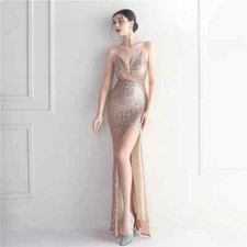 Vestito Abito Elegante Lungo