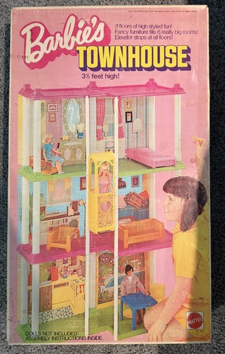 1974 barbie townhouse - townhouse, mattel