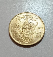 Moneta 200 Lire Lega Navale
