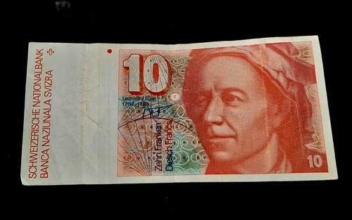 Svizzera banconota da - -,
