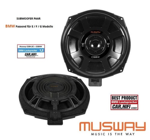 Musway csb8w sotto sedile - csb8w,