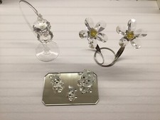 Set Orsetti, Voliera e Fiore di cristallo swarovski