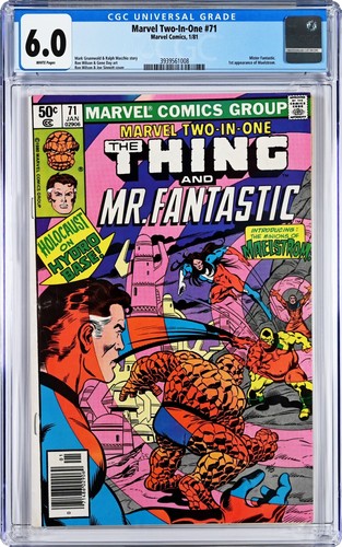 Marvel two one cgc - cgc, 6.0