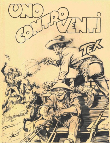 Tex uno contro venti - uno,