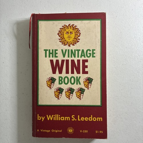 The vintage wine book - book, by