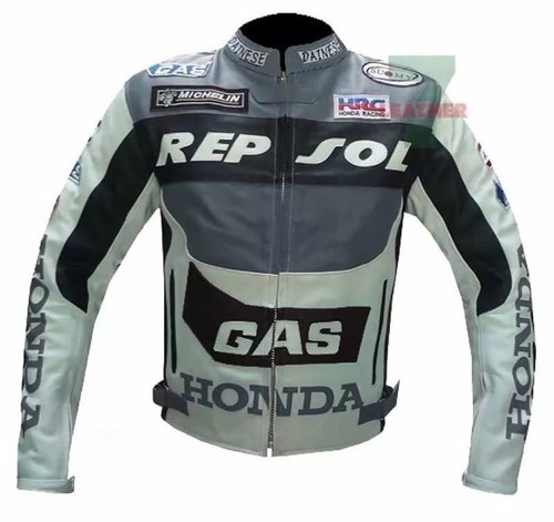 Giacca pelle moto corsa