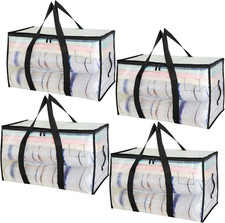 4 Pezzi 90L Grandi Borse per