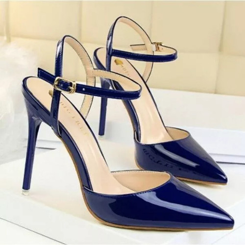 Decolte donna blu - donna, vernice