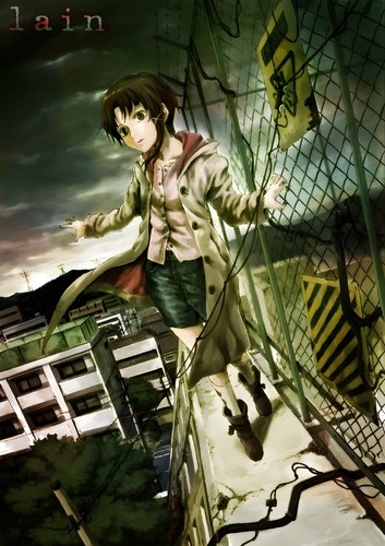 Poster serial experiments lain - serial,
