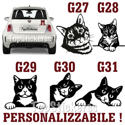 Adesivo decal sticker gatto - adesivo, a
