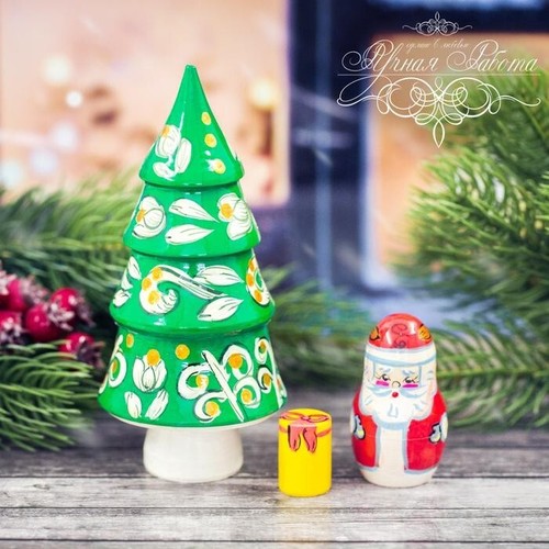 Matrioska albero natale - matrioska, natale"