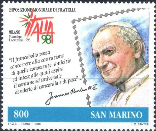 1998 san marino - marino, italia'98-papa