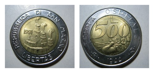 Repubblica san marino 500 - di,