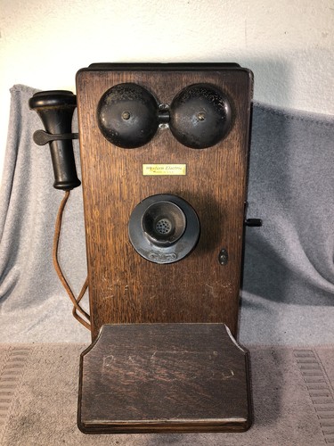 Antico telefono parete - da,