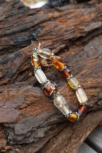 Bracciale vintage lampwork art - vintage,