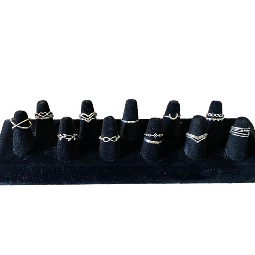 Lotto anelli argento antico - anelli,