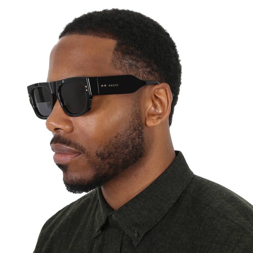 Gucci grey square men - square, men's