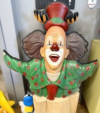 Sagoma Clown in resina degli Anni '60