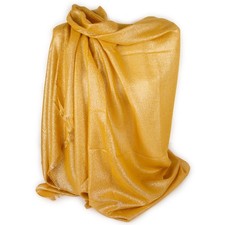 Stola cerimonia senape donna