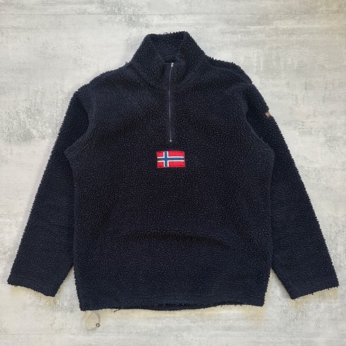 Napapijri deep pile zip - pile, 1/4