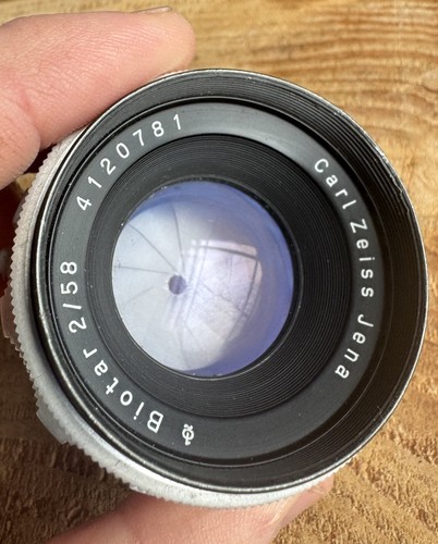 Obiettivo carrl zeiss jena - obiettivo,