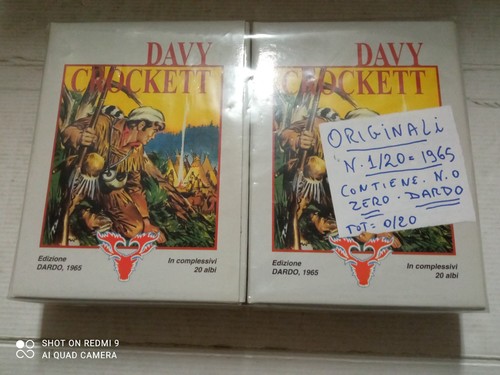 Davy crockett originali dardo - crockett,