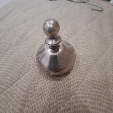 Antico Oggetto Da Barbiere Argento 800 