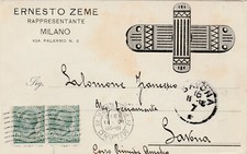 C.P. pubblicitaria- Ernesto Zeme rappresentante ---Milano