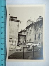 TRIESTE Piazza Barbacan 1964 FIAT 500 600 multipla familiare vecchia FOTO