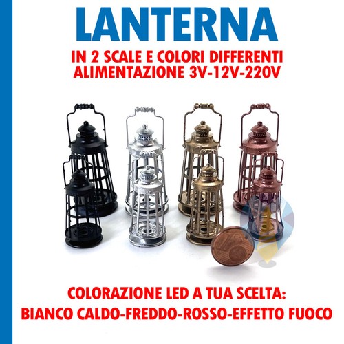Lanterna lume per presepi - lanterna,