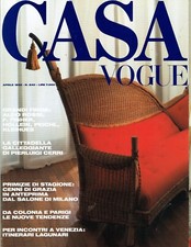 CASA VOGUE ITALIA MAGAZINE 1992/240=PIERLUIGI CERRI=GIUSEPPE PENONE=GRETCHEN CO