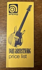 Listino prezzi vintage Ampeg