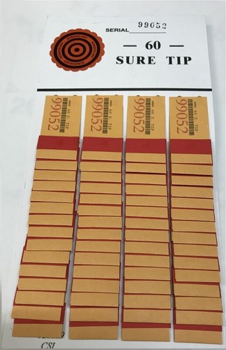 One dozen sure tip - one,