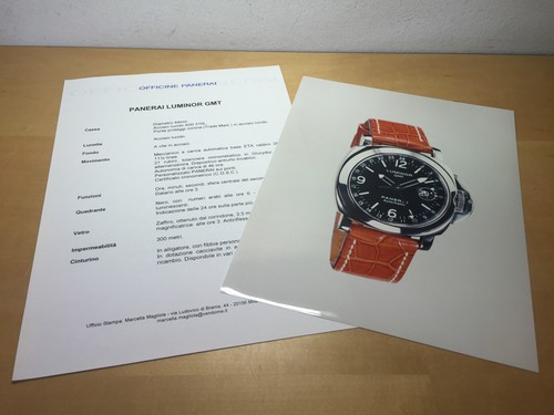 Press kit officine panerai - kit,