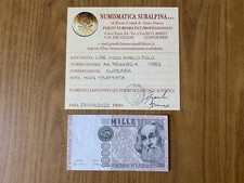 BANCONOTA LIRE 1000 MARCO POLO