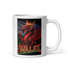 Tazza drago galles coronato - galles,