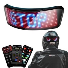 Display Casco Led Rgb Luce di
