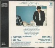 CLAUDIO BAGLIONI - RARO CD 1 STAMPA SENZA CODICE A BARRE " LA VITA E' ADESSO "