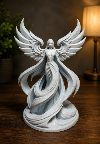Statua angelo celeste - statua,