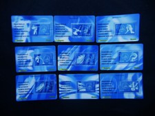 2006 Italia set 9 FRANCOBOLLI commemorativi Sport set CARTE INVERNALI XX Olimpiadi TORINO