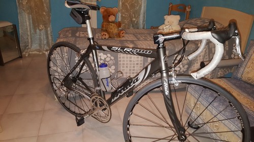 Bici corsa usata carbonio e - usata,