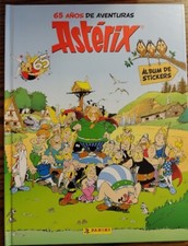 Album Panini Versione Cile 2025 Copertina Rigida ASTERIX 65° Anniversario Spagnolo Completo